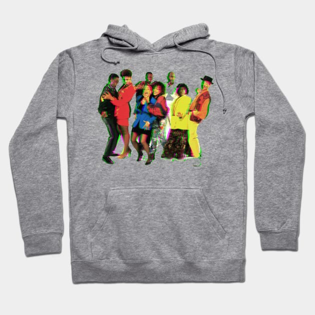 A 90s World is Different Hoodie by Peter Katsanis Art